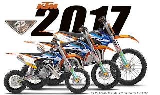 Decal KTM 2017-2018-2019