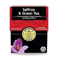 Buddha Teas Saffron & Green Tea