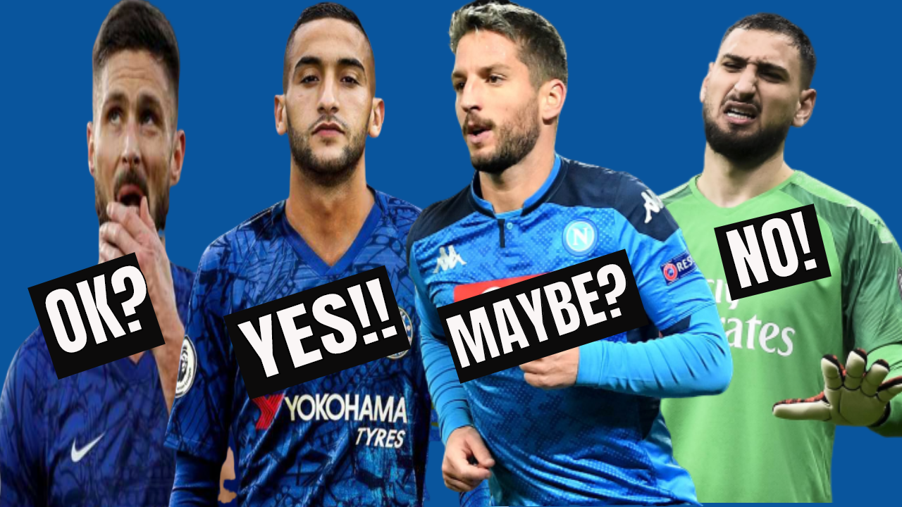 Chelsea Transfer News | GIROUD OK | ZIYECH YES | MERTENS ...