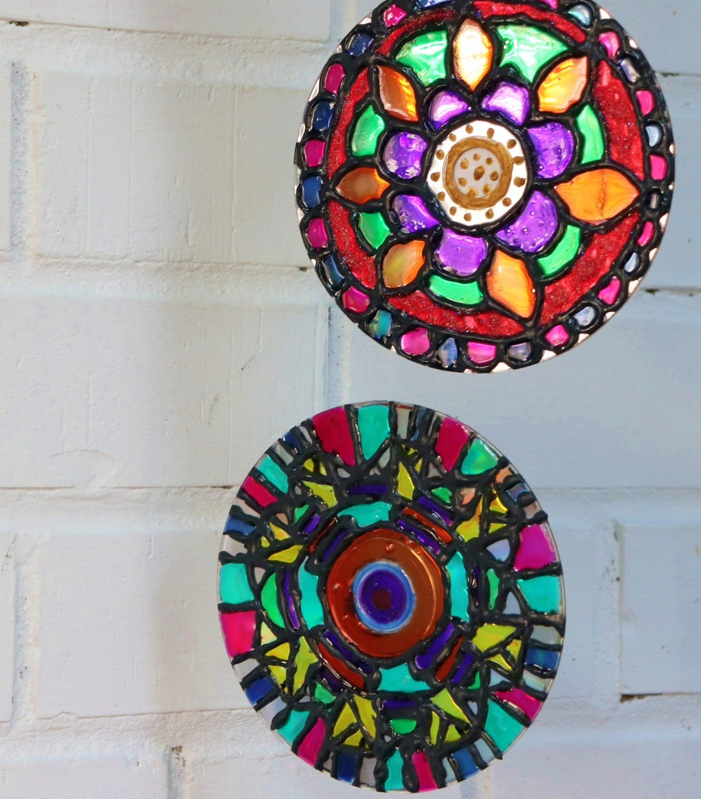 Create With Mom Glass Painting On Cds