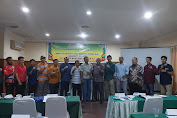  12 Pengkab/Pengkot Panahan Riau berkumpul menyaksikan pemaparan visi dan misi Adolf Bastian Bakal Calon Ketum Pengprov Perpani Riau