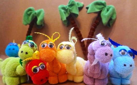 washcloth animal craft ideas