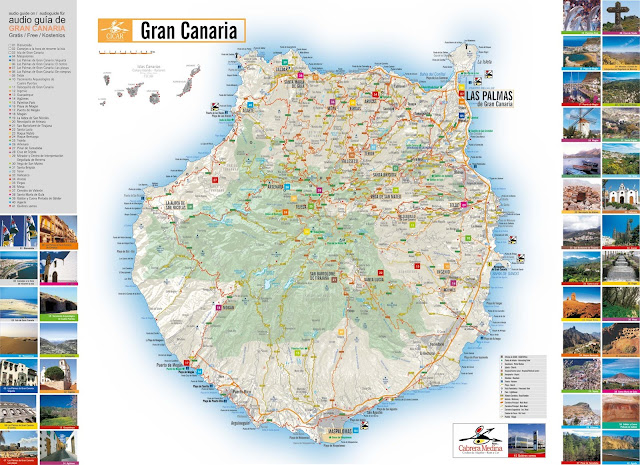 gran canaria map