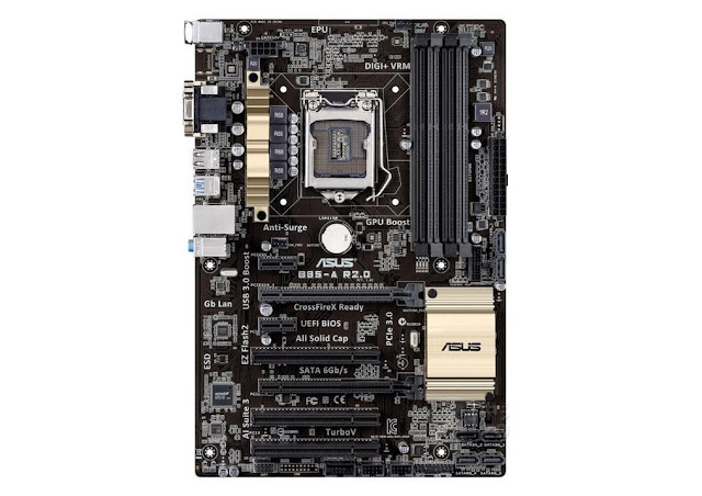 Asus B85-A Schematic Motherboard Image