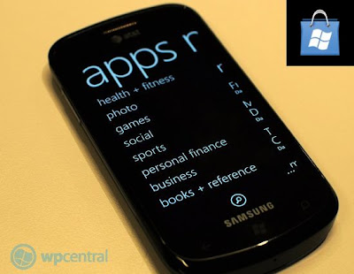 Category Update for Windows Phone Market