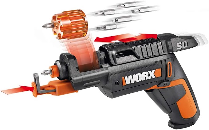 WORX SD SemiAutomatic Driver with Screw Holder - Lawn & Garden Tool
