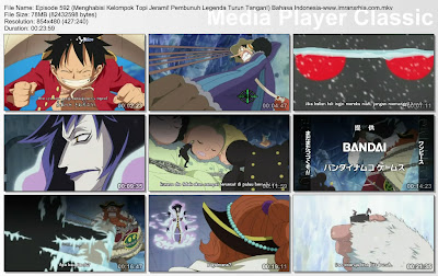 Download Film One Piece Episode 592 (Menghabisi Kelompok Topi Jerami! Pembunuh Legenda Turun Tangan!) Bahasa Indonesia