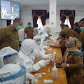 Wabup dan Camat se-Deliserdang Jalani Rapit Test