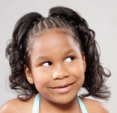 black hairstyles for children