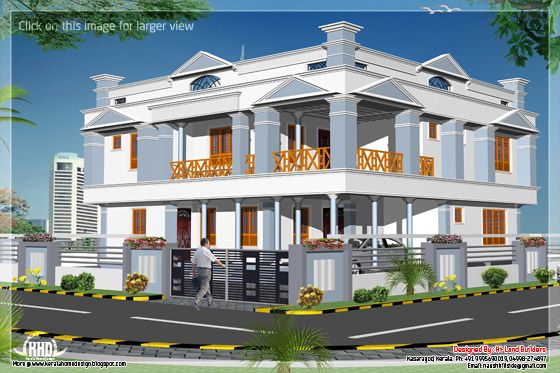 Two floor house design