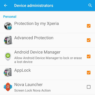 Device administrators