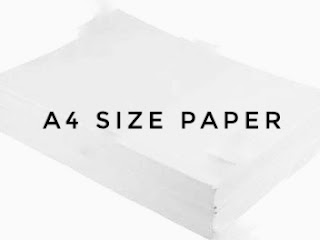Import of A4 size paper