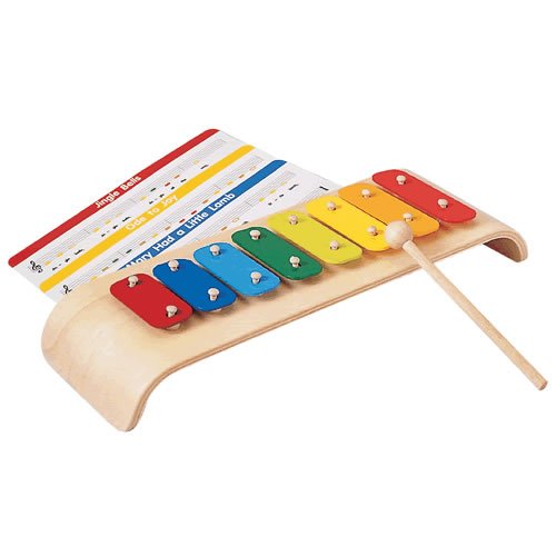 Madhouse Family Reviews: Plan Toys Wooden Xylophone review