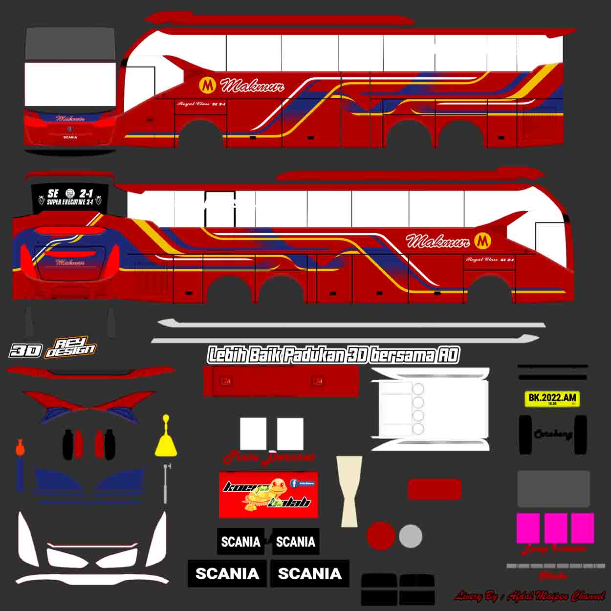 download mod bussid makmur