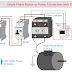 Single Phase Motor or Pump Connection with Timer