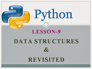  Python Data structures and revisited