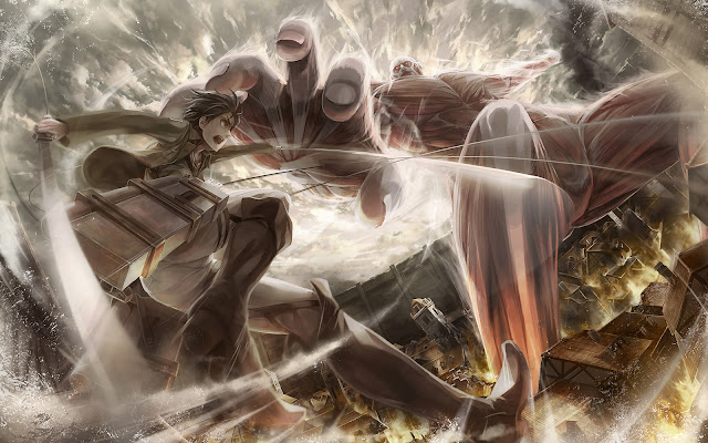 Attack On Titan Shingeki no Kyojin Anime PC Desktop Wallpaper