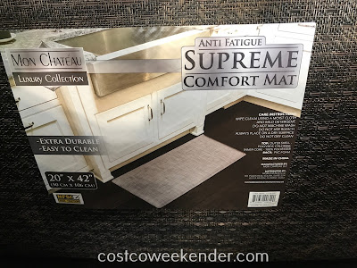 Costco 1136387 - Mon Chateau Anti Fatigue Supreme Comfort Mat: looks just as good as it is functional