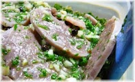 Lengua a la vinagreta