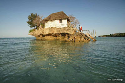  known not only for its extraordinary location The Rock Restaurant in Zanzibar