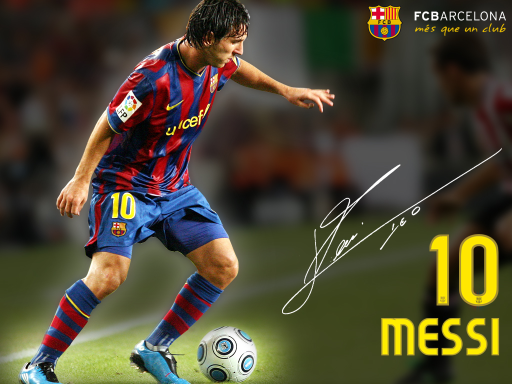 WALLPAPER DOWNLOAD: 7 Lionel Messi Wallpapers 2012