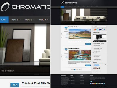 Download Chromatic Blogger Template