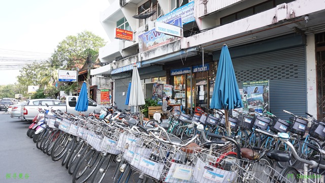 租了一辆自行车
