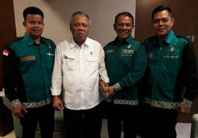 JBMI Dorong Pembangunan Pertanian Labura ke Menteri PUPR Basuki Hadimuljono