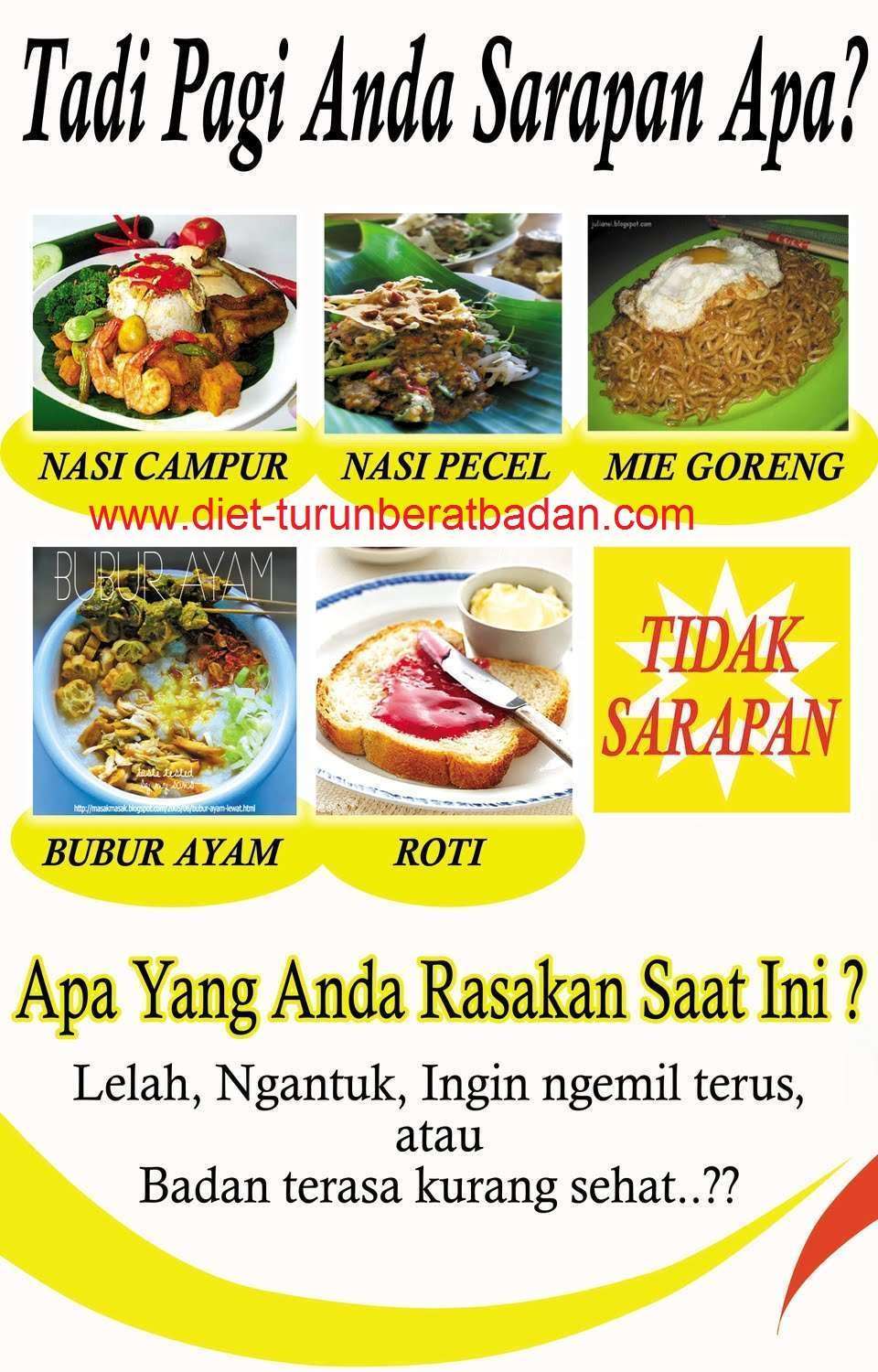  sarapan  sehat  dan  bergizi  Hallo indonesia