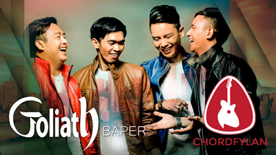 Lirik dan chord Baper - Goliath