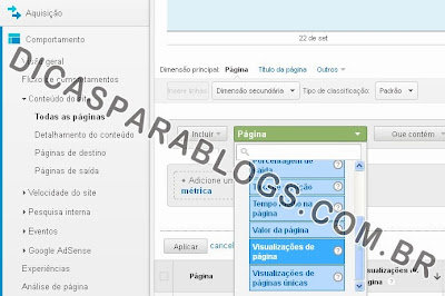 Dicas Contador de Visitas Google Analytics