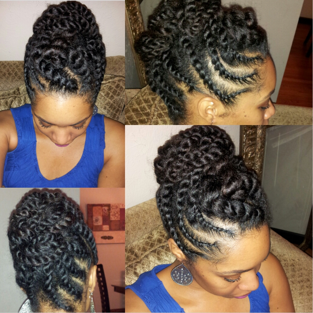 simple hairstyles for natural hair title=