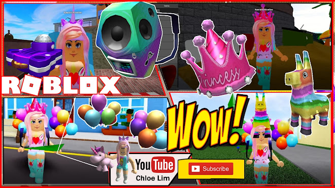 Chloe Tuber Roblox Pizza Party Event 2019 Gameplay How To Get Four Event Items - how to get the items in roblox events 2019 july