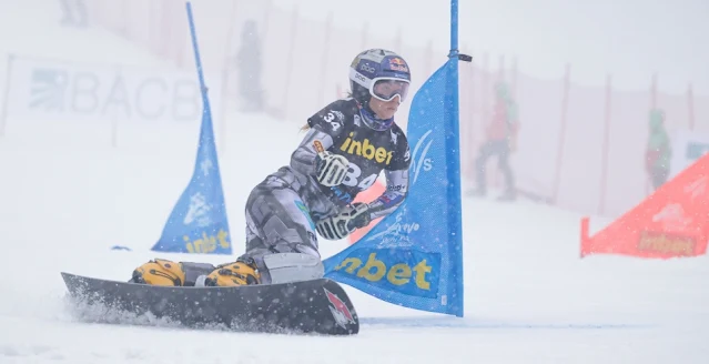 Ledecka e Bagozza ganham o primeiro slalom da etapa de Pamporovo da Copa do Mundo de Snowboard Alpino