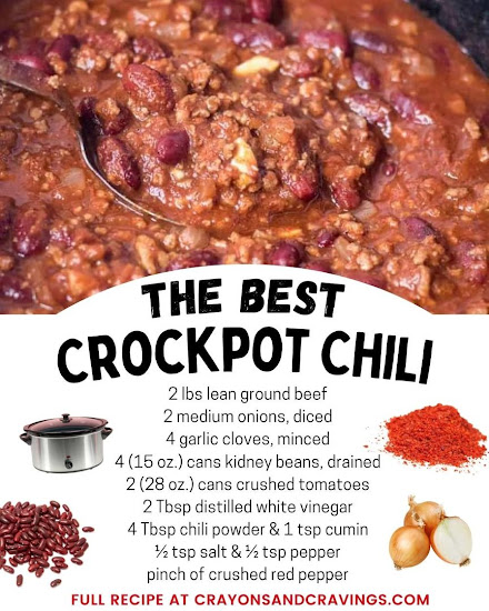 The Best Crock Pot Chili | Tha Munchies