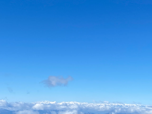 Chuo Alps from Kengamine