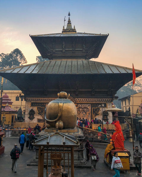 Pashupatinath Temple photo Kathmandu Nepal