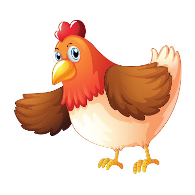 50+ Pencil sketch and Cartoon Images of Chicken