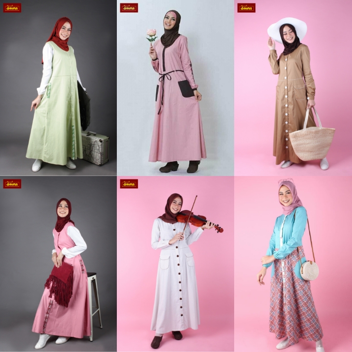 Inspirasi 15 Baju Muslim Dannis 2021