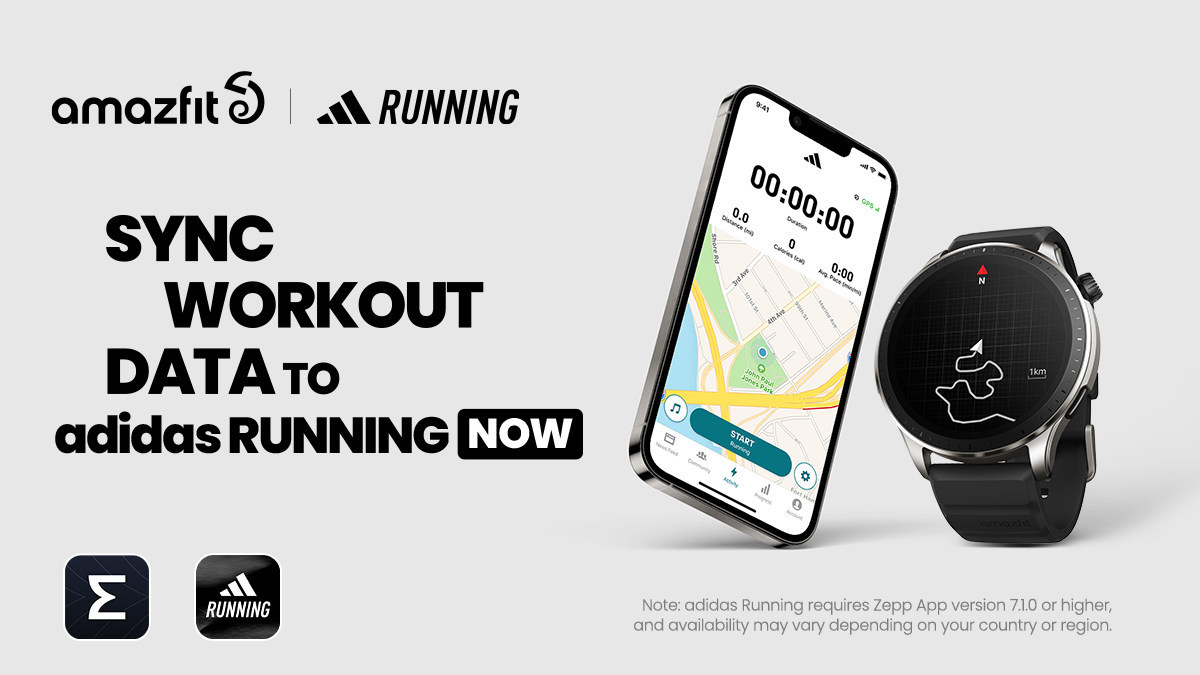 Amazfit GTR 4 & GTS 4 Now Compatible with adidas Running