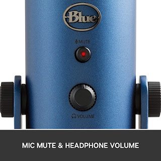 New Blue Yeti USB Mic for Recording & Streaming on PC and Mac