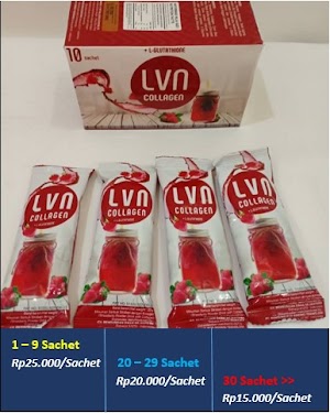 Minuman Nutrisi Kulit Super "LVN COLLAGEN"