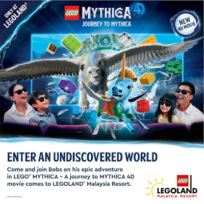 A New World of Mythical Creatures is Coming to the 4D Cinema at Legoland® Malaysia Resort