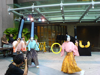 Japanese performers in Esplanade Singapore