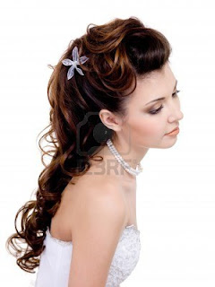 Curly Wedding Hairstyle