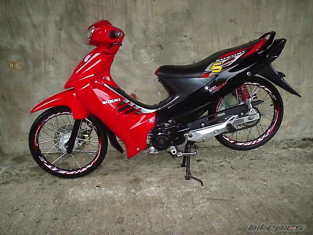 Gambar Modifikasi Motor Suzuki Arashi Terbaik Earth Modification