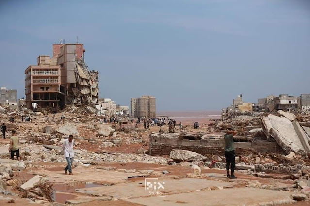 Derna after storm Daniel