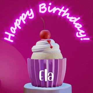Happy Birthday Ela GIF
