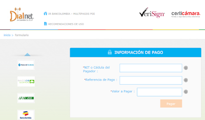 Consultar, Descargar, Imprimir, Pagar, Duplicado Factura Dialnet por Internet en Linea PSE 2021