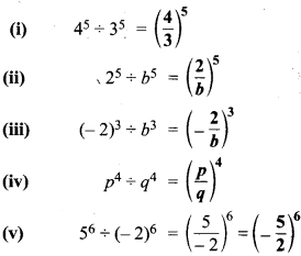 Solutions Class 7 गणित Chapter-13 (घातांक और घात)